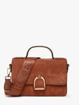 Crossbody Bag S Altesse Suede Etrier Brown altesse suede EASU048S