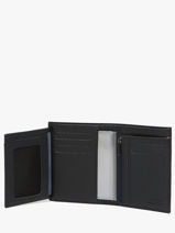 Portefeuille Porte-monnaie Cuir Etrier Bleu madras EMAD5016-vue-porte