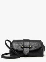 Sac Bandouli�re S Agnes Cuir Etrier Noir agnes EAGC205S